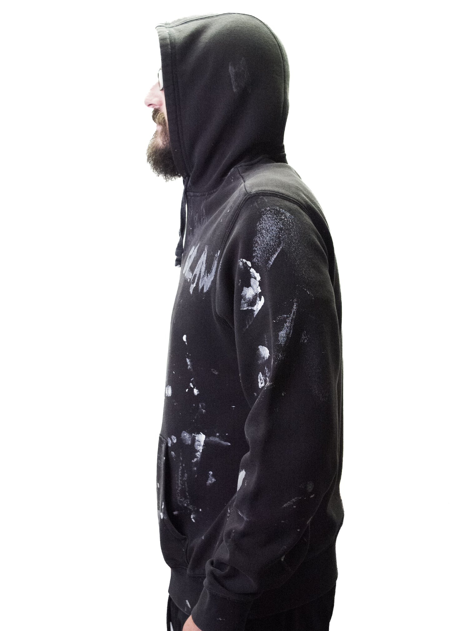 CLAW One Off Painted Hoodie (Size LT) #1