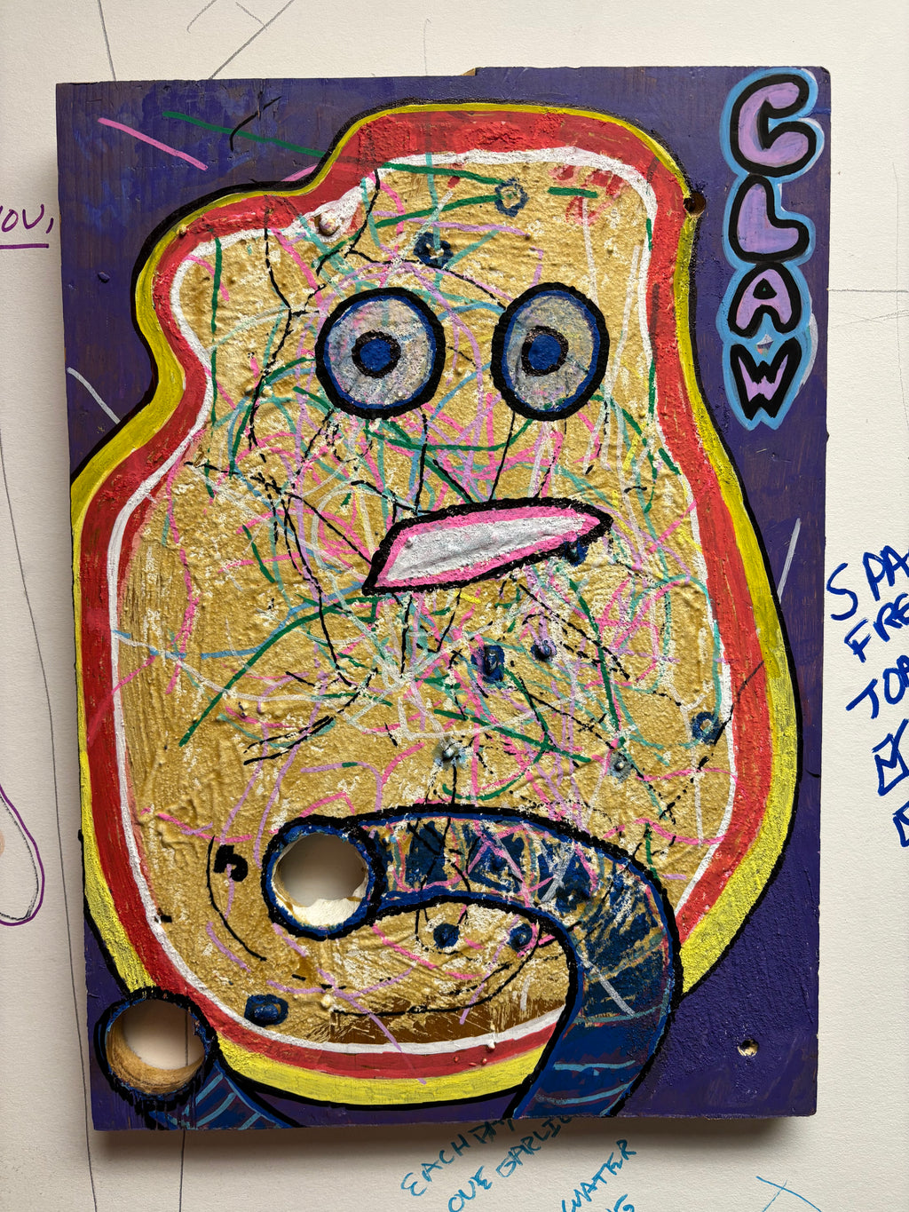 space french toast by CLAW, artwork view 1