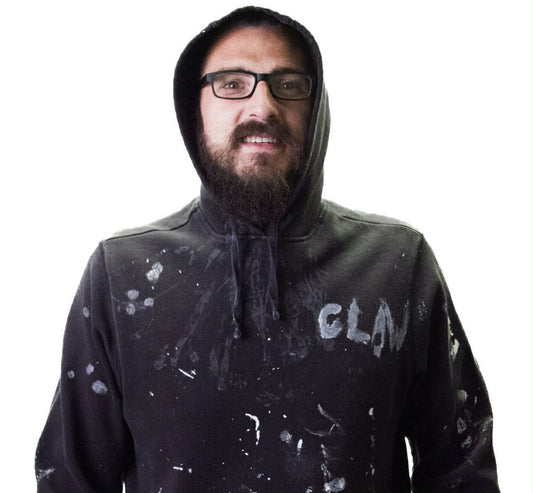 CLAW One Off Painted Hoodie (Size LT) #1