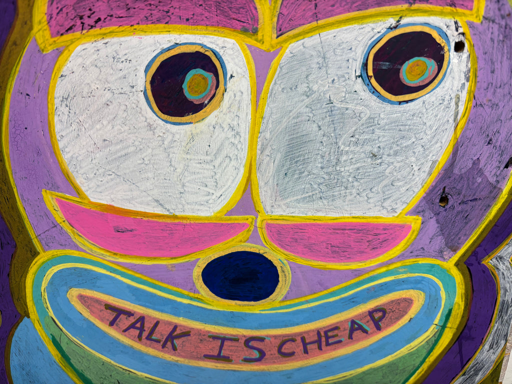 talk is cheap by CLAW, artwork view 3