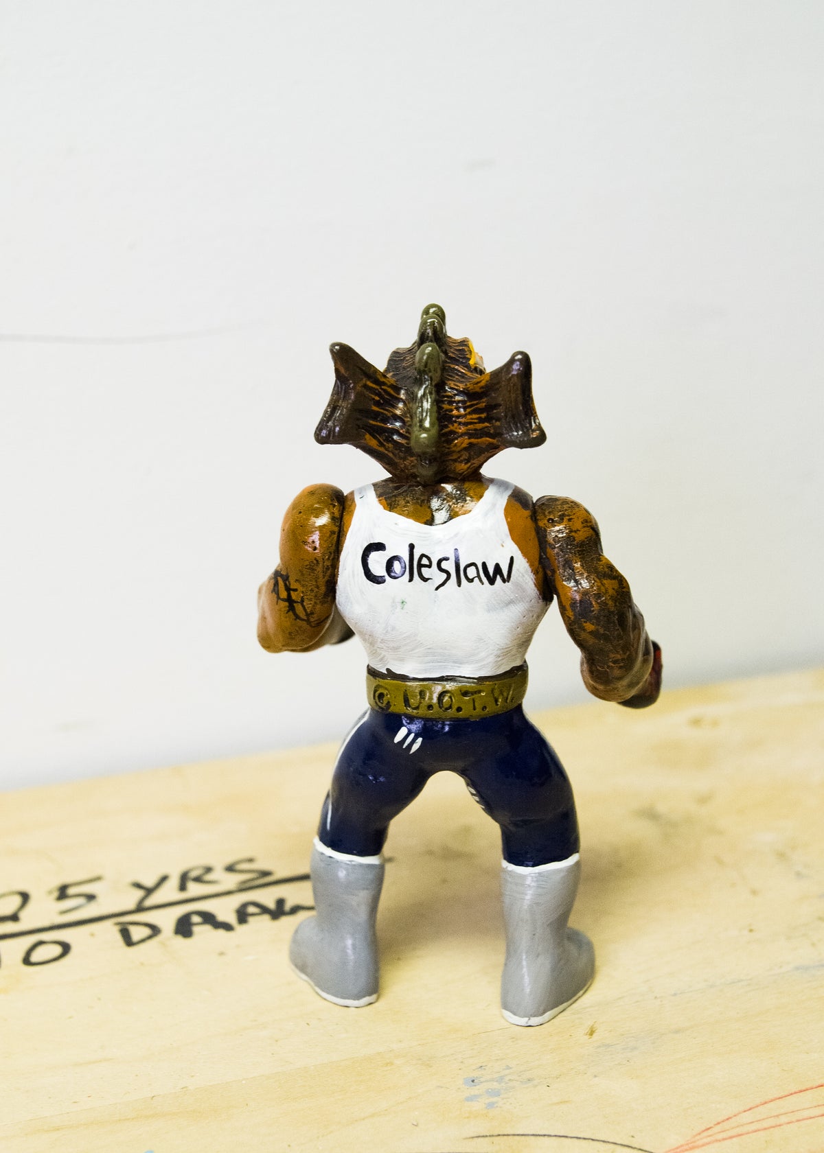 COLESLAW - UOTW Action Figure by CLAW, artwork view 2